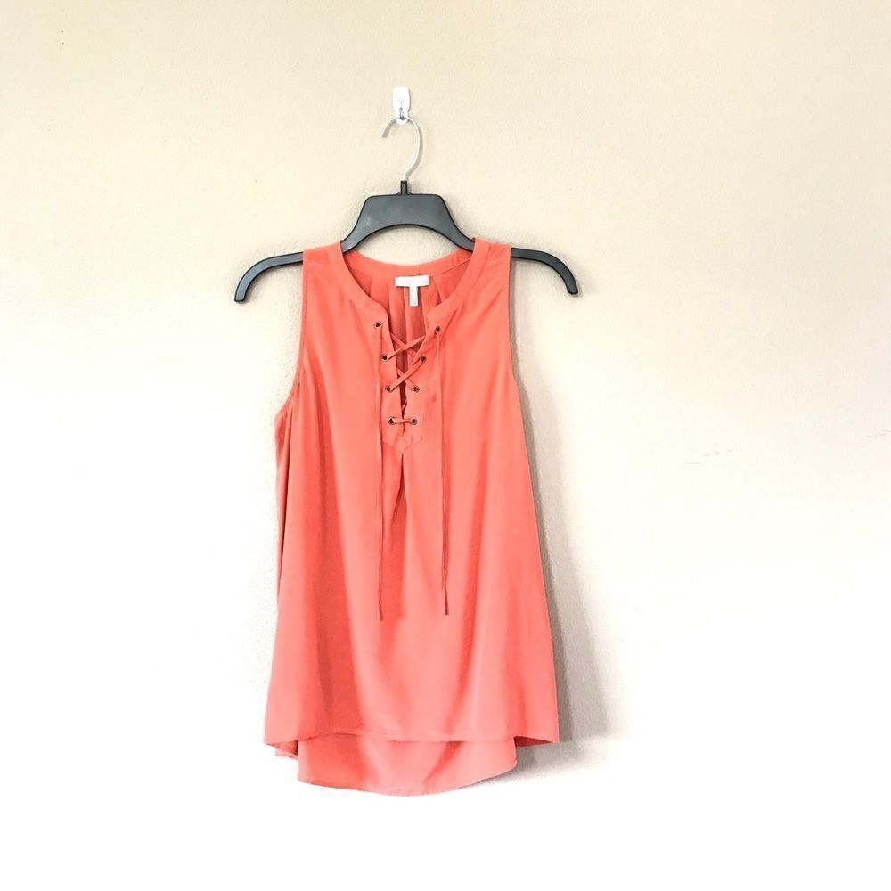 Joie Deasia 100% Silk Sleeveless Top